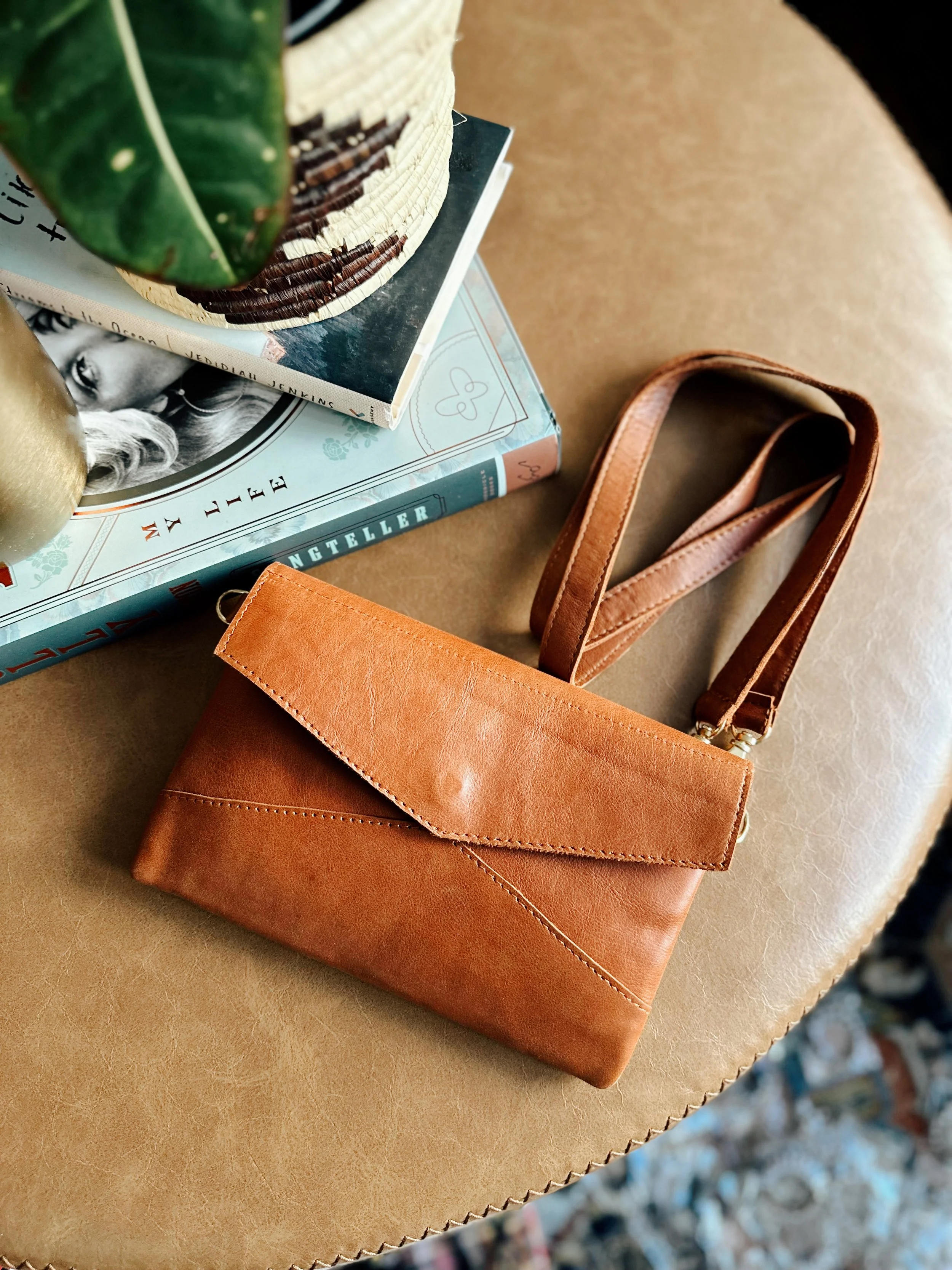 Leather Envelope bag