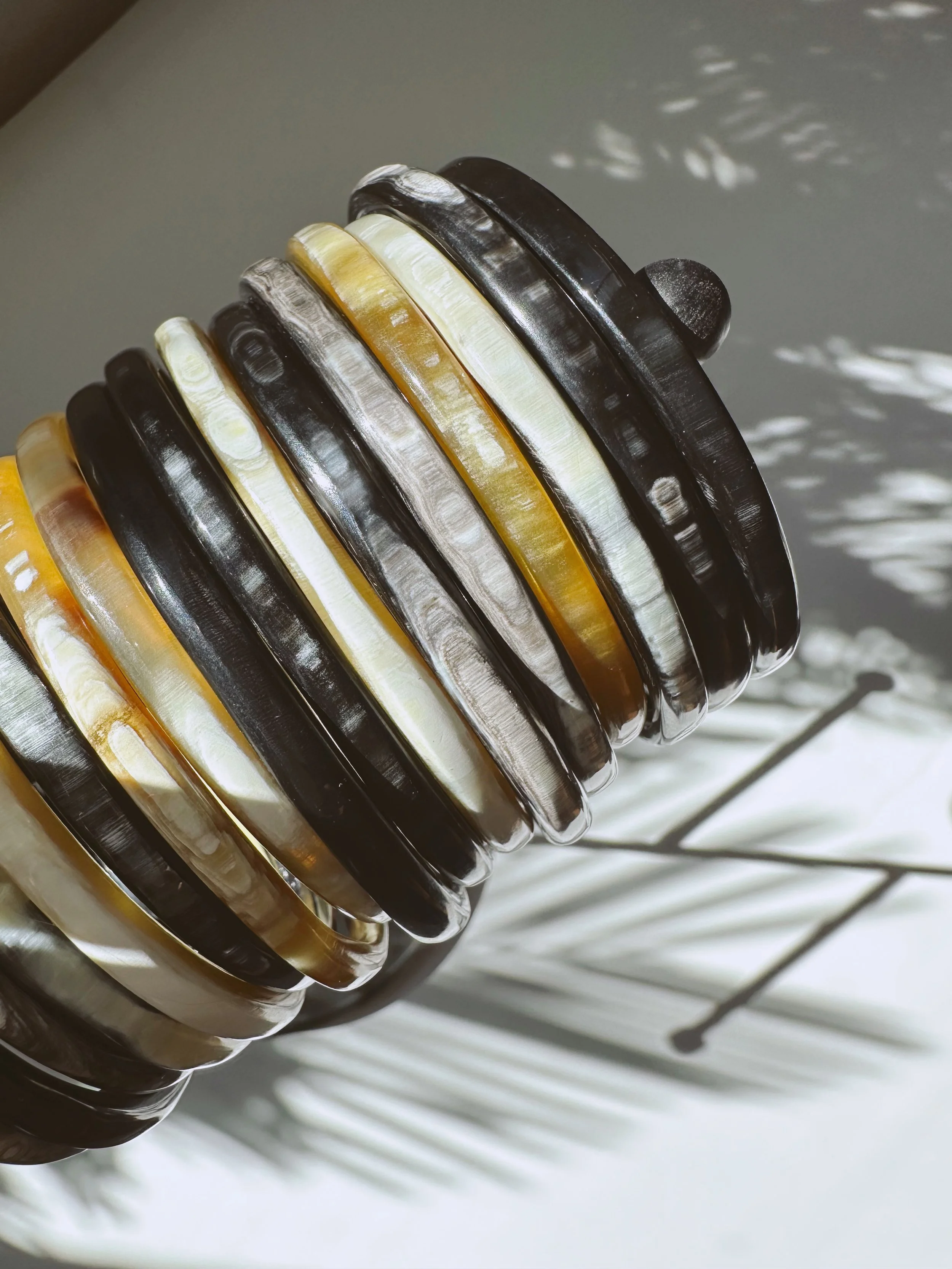 Cow Horn Wide Bangle