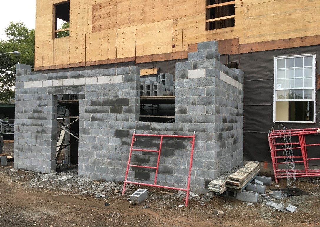 Framing of the New Stairway