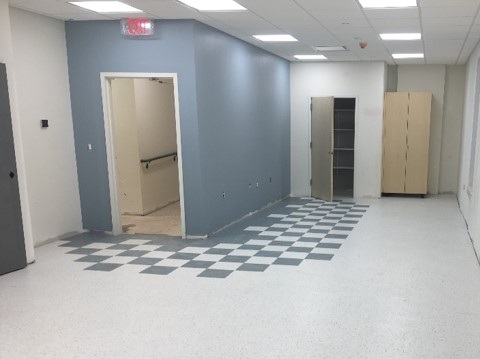 Second Floor Classroom- New Paint and Flooring