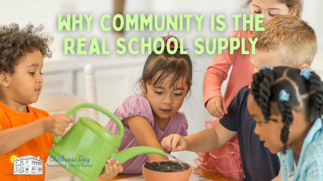 Why Community is the Real School Supply