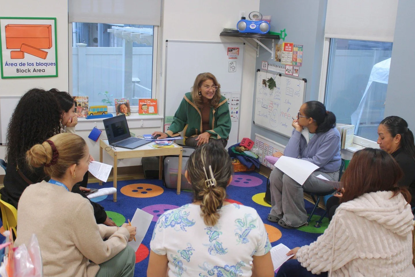 A wonderful start to the school year begins with a strong partnership between teachers and families! 
During Back to School Night, our teachers had the opportunity to connect with parents, share our curriculum, discuss classroom routines, and explain