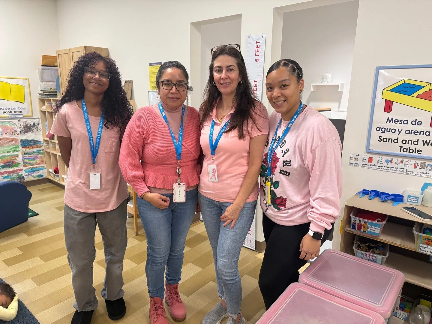 Our team wore pink in support of Breast Cancer Awareness Month! Together we stand with survivors, honor those affected, and spread awareness .💕 

#ThinkPink #BreastCancerAwareness