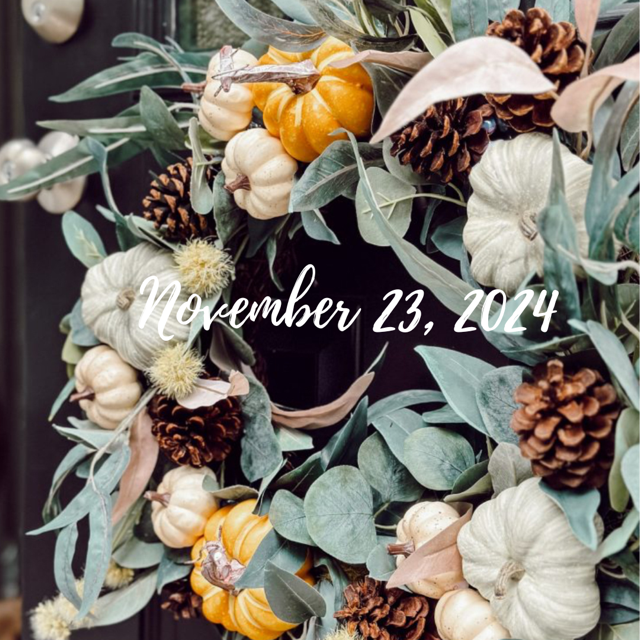 Eucalyptus Harvest Wreath Workshop- November 23