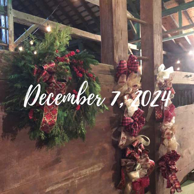 Eucalyptus Holiday Wreath Workshop- Dec. 7, 2024