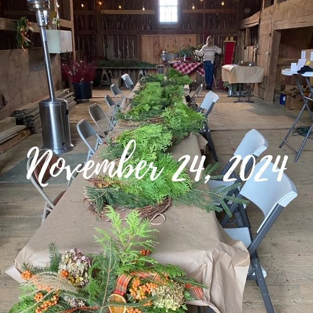 Eucalyptus Harvest Wreath Workshop-        Nov. 24, 2024
