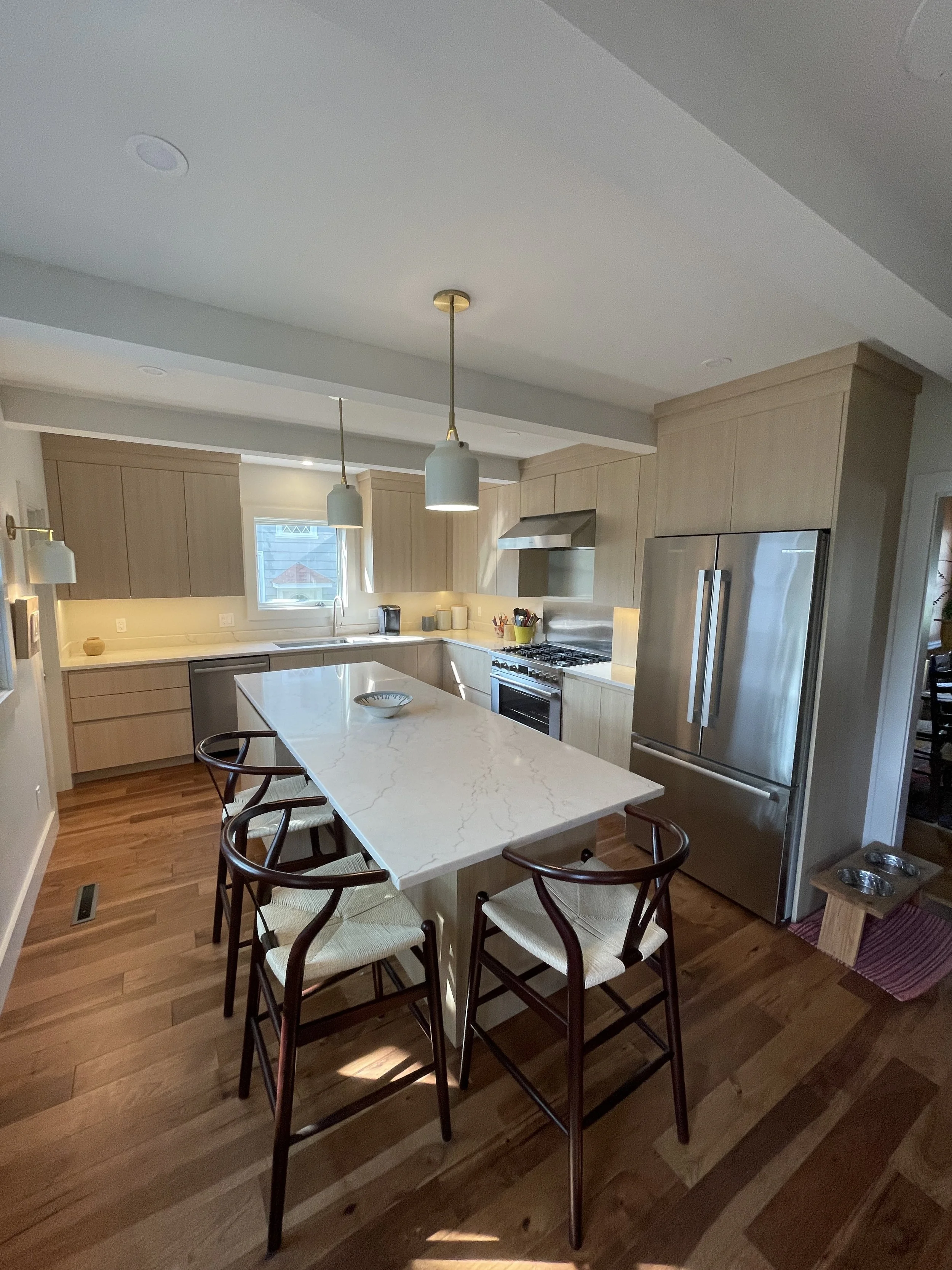 Kitchen by A+ Custom builders