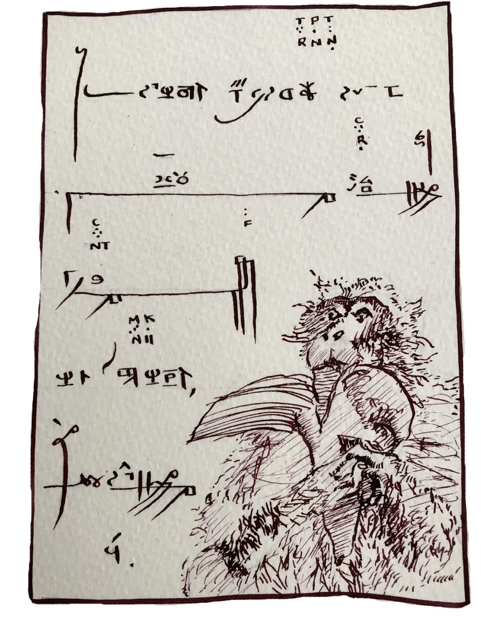 October 1, 2018. Assignment: POISONOUS I know of a man who drank some turpentine thinking it would cure his stomach problems. If he were a monkey (1>4. if he counted a for-monkey a term-contain), he would have known not to do that. Yëyë lahha biñ adañhañ shë inish sui turpañtin, vuipsañdañs il vuirt cabga cré jeloud mondiñw. Siy hlë numrénéc biñ nanapra biñ teherm, hlë vuirt lajrahha trëtarsy sa.