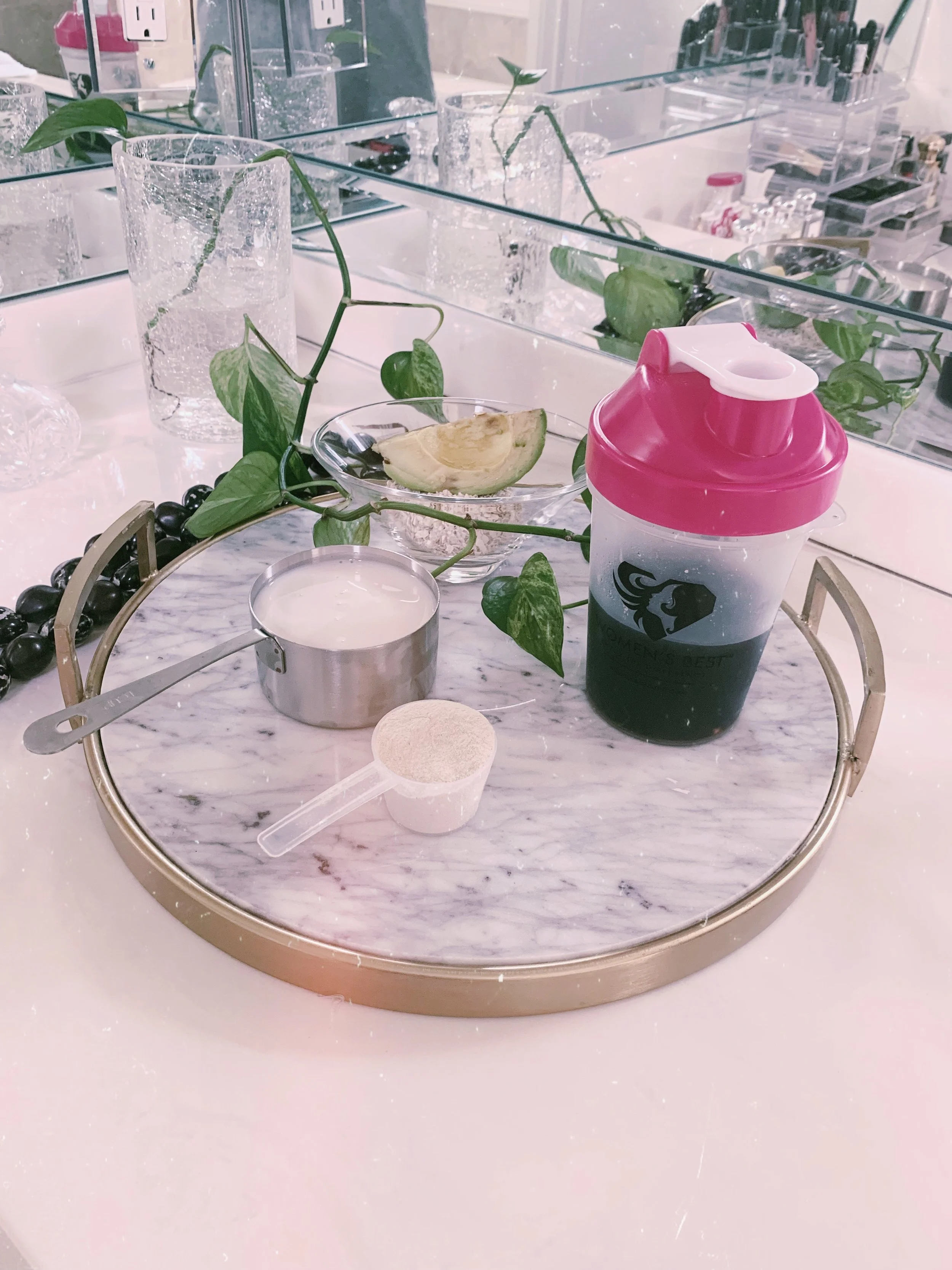 Everything You Need to Make a Protein Packed Frappe (Guilt Free)