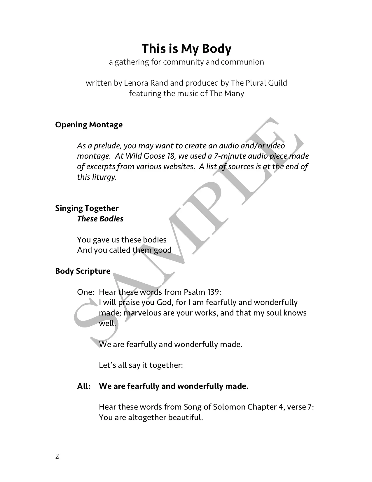 This is My body liturgy sample.jpg