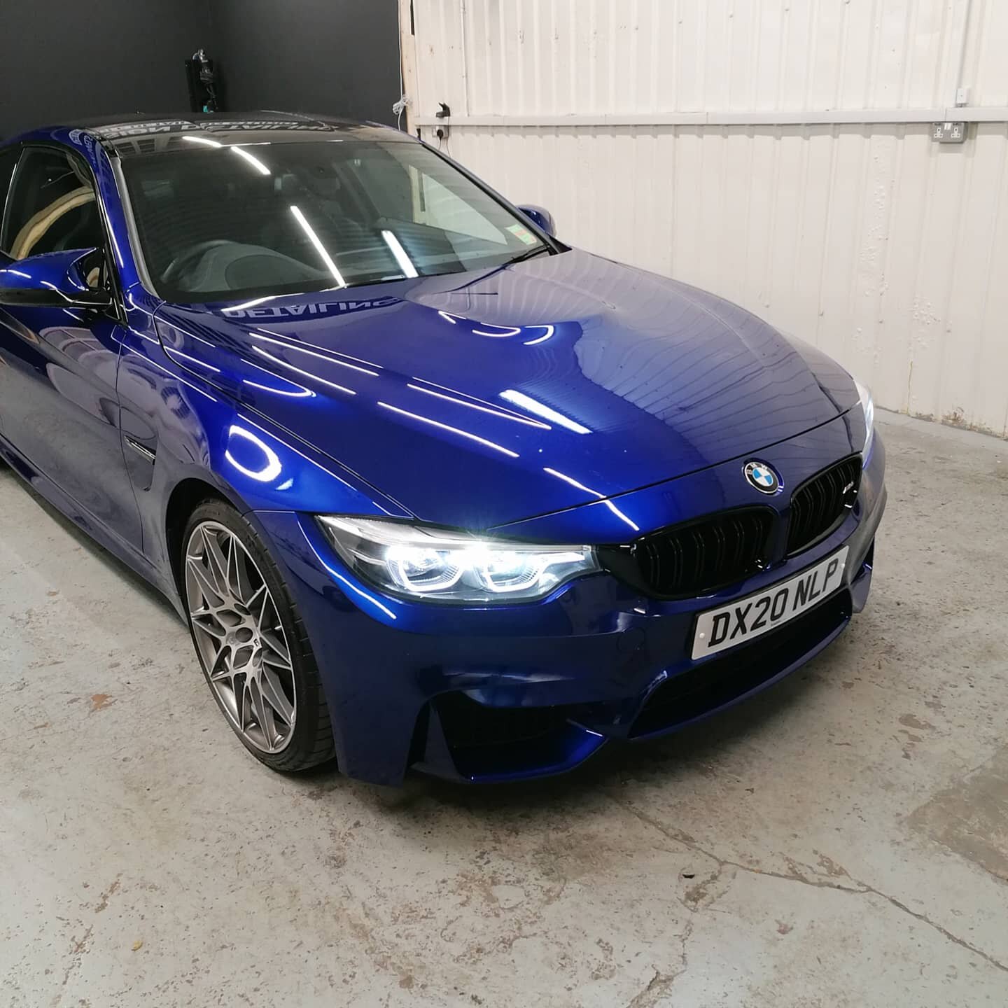BMW M4 BRAND NEW CAR DETAILING & CERAMIC COATING PAINT PROTECTION SERVICE IN LONDON 