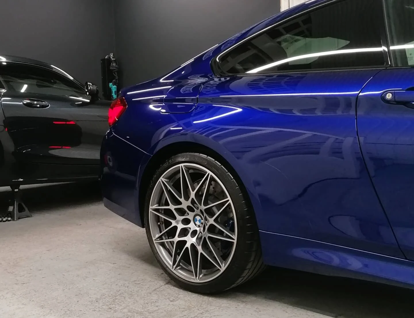 BMW M4 BRAND NEW CAR DETAILING & CERAMIC COATING PAINT PROTECTION SERVICE IN LONDON 