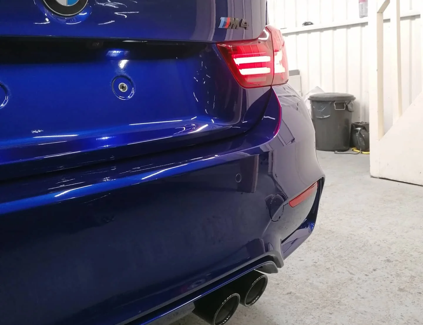 BMW M4 BRAND NEW CAR DETAILING & CERAMIC COATING PAINT PROTECTION SERVICE IN LONDON 