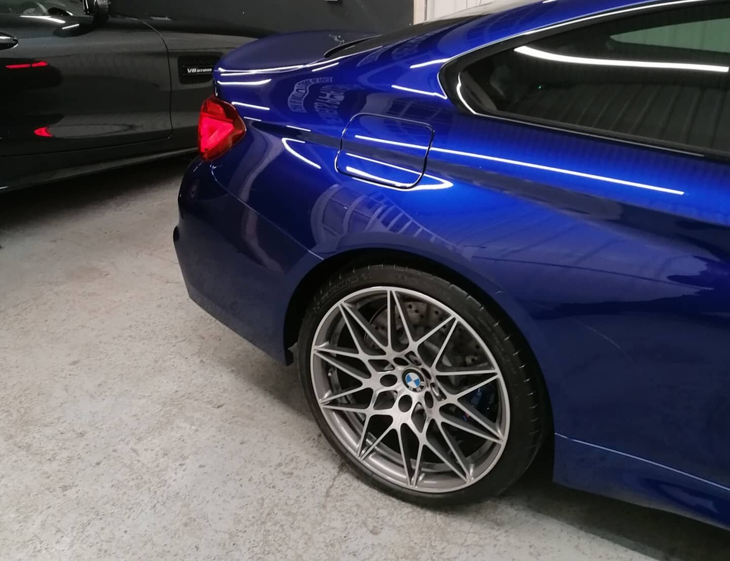 BMW M4 BRAND NEW CAR DETAILING & CERAMIC COATING PAINT PROTECTION SERVICE IN LONDON 