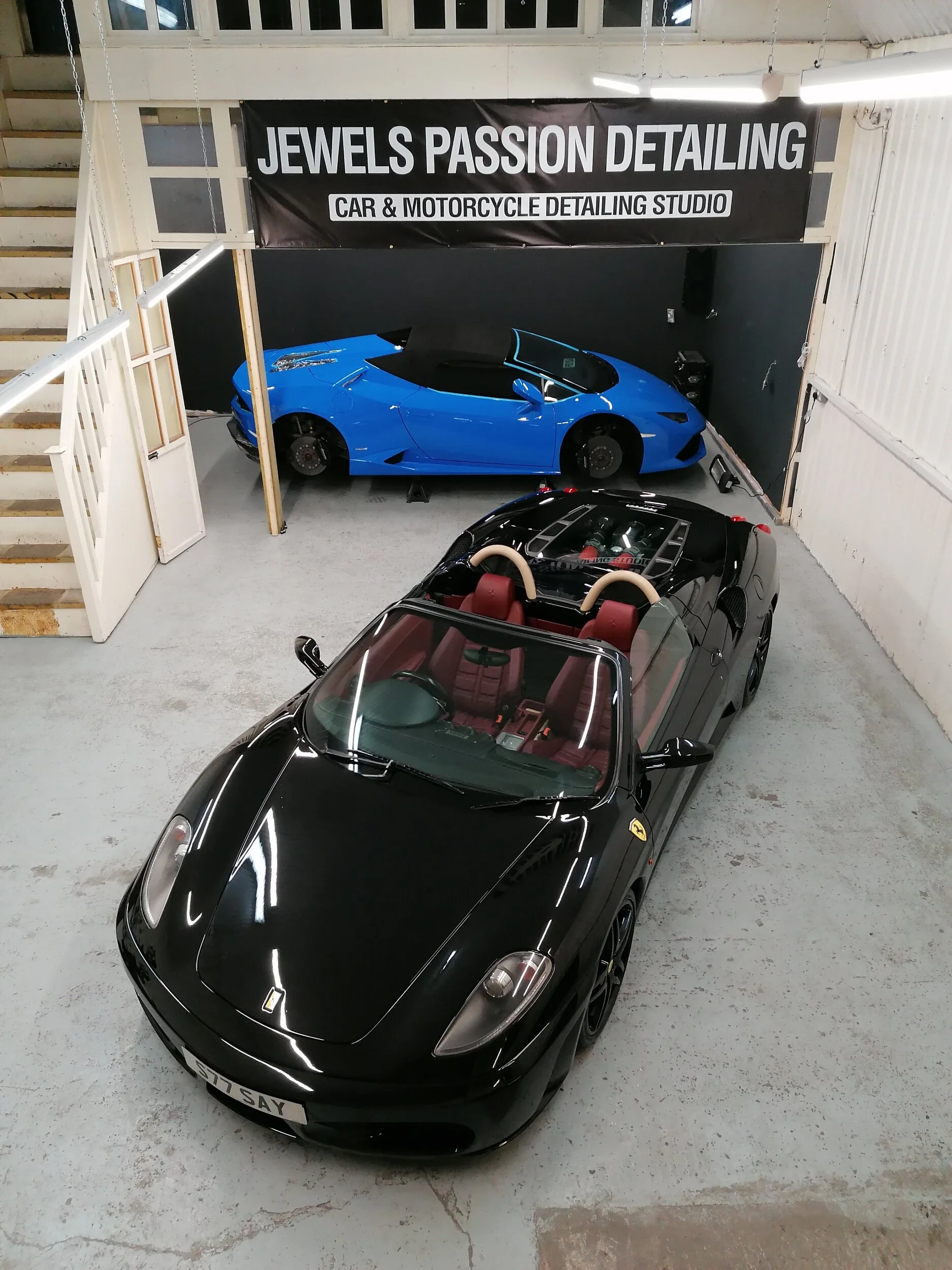 Ferrari Car Detailing Service & Ceramic Coating Paint Protection Service in London 