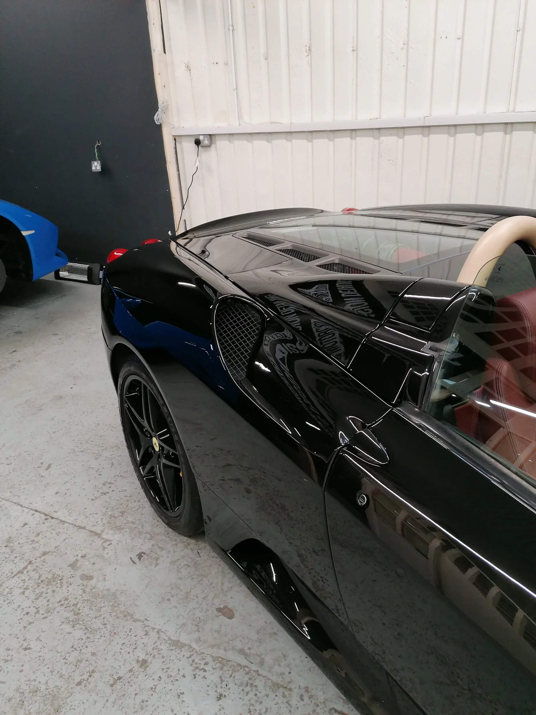 Ferrari Car Detailing Service & Ceramic Coating Paint Protection Service in London 