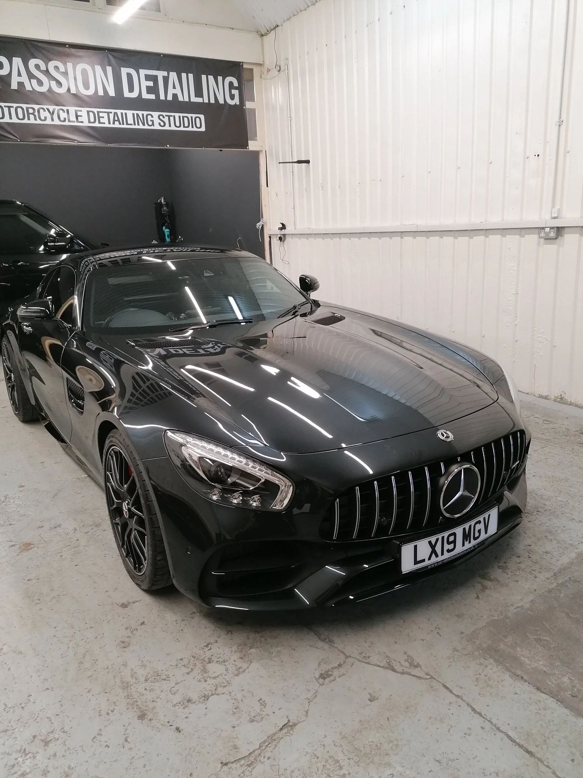 Mercedes AMG GTC Super Car Detailing Service & Ceramic Coating Paint Protection Service in London 