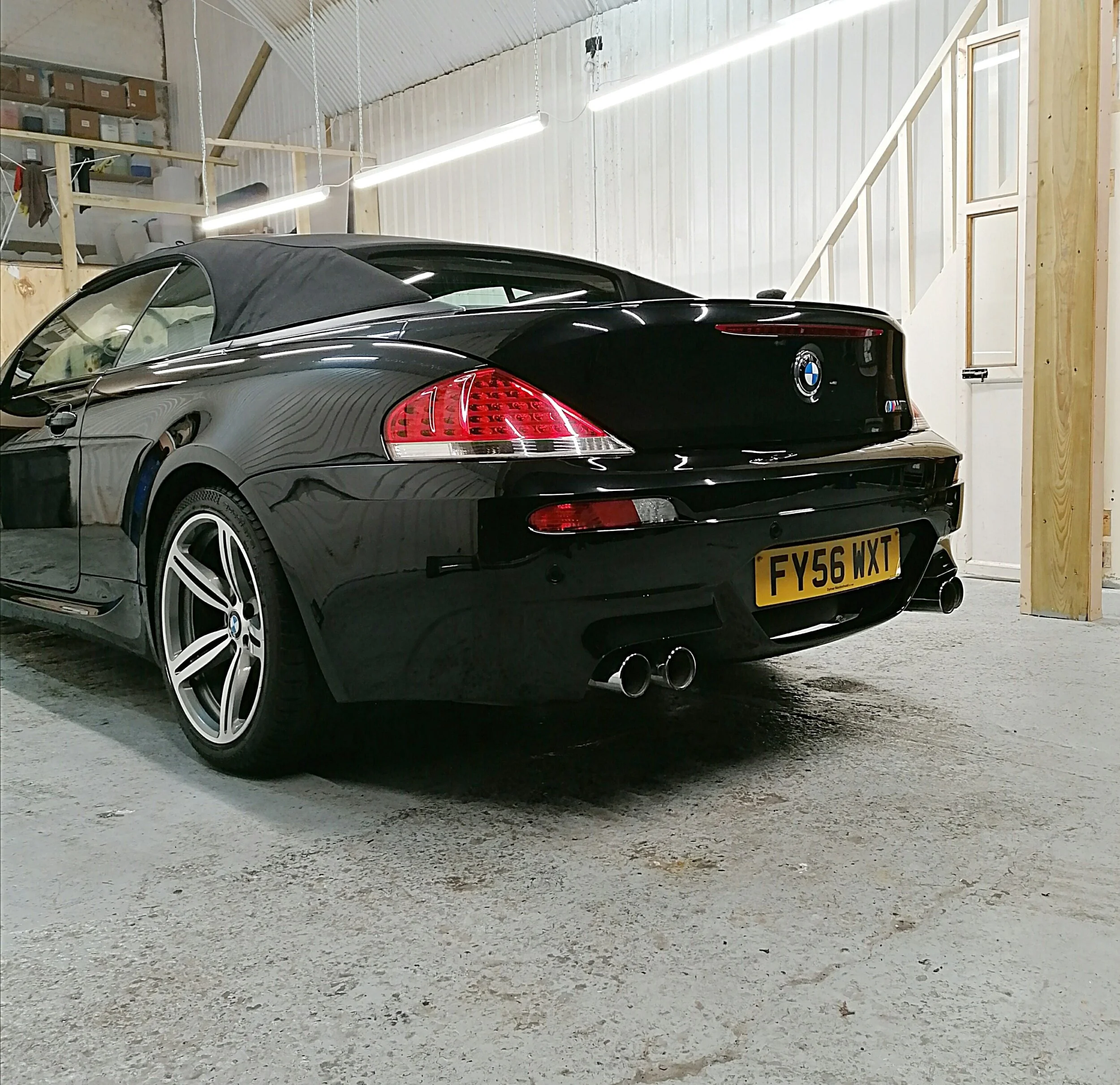 BMW M6 CAR DETAILING & Ceramic Coating Paint Protection Service in London 