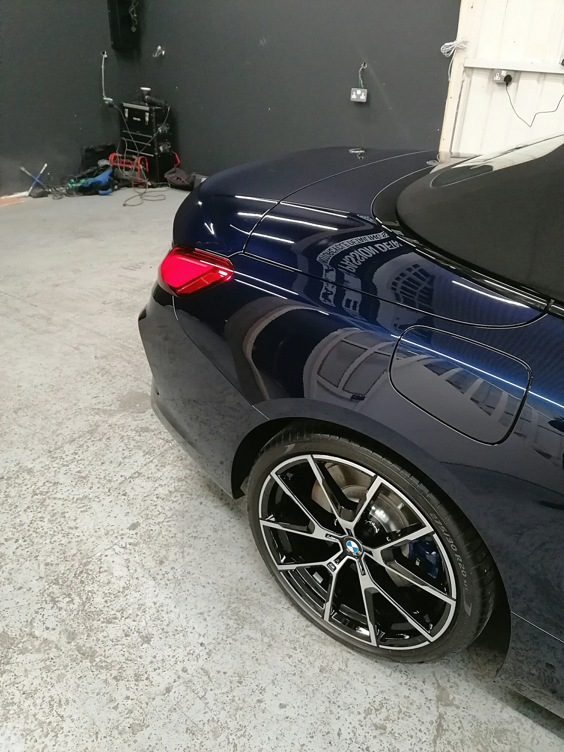 bmw 8 Series CAR DETAILING & Ceramic Coating Paint Protection Service in London 