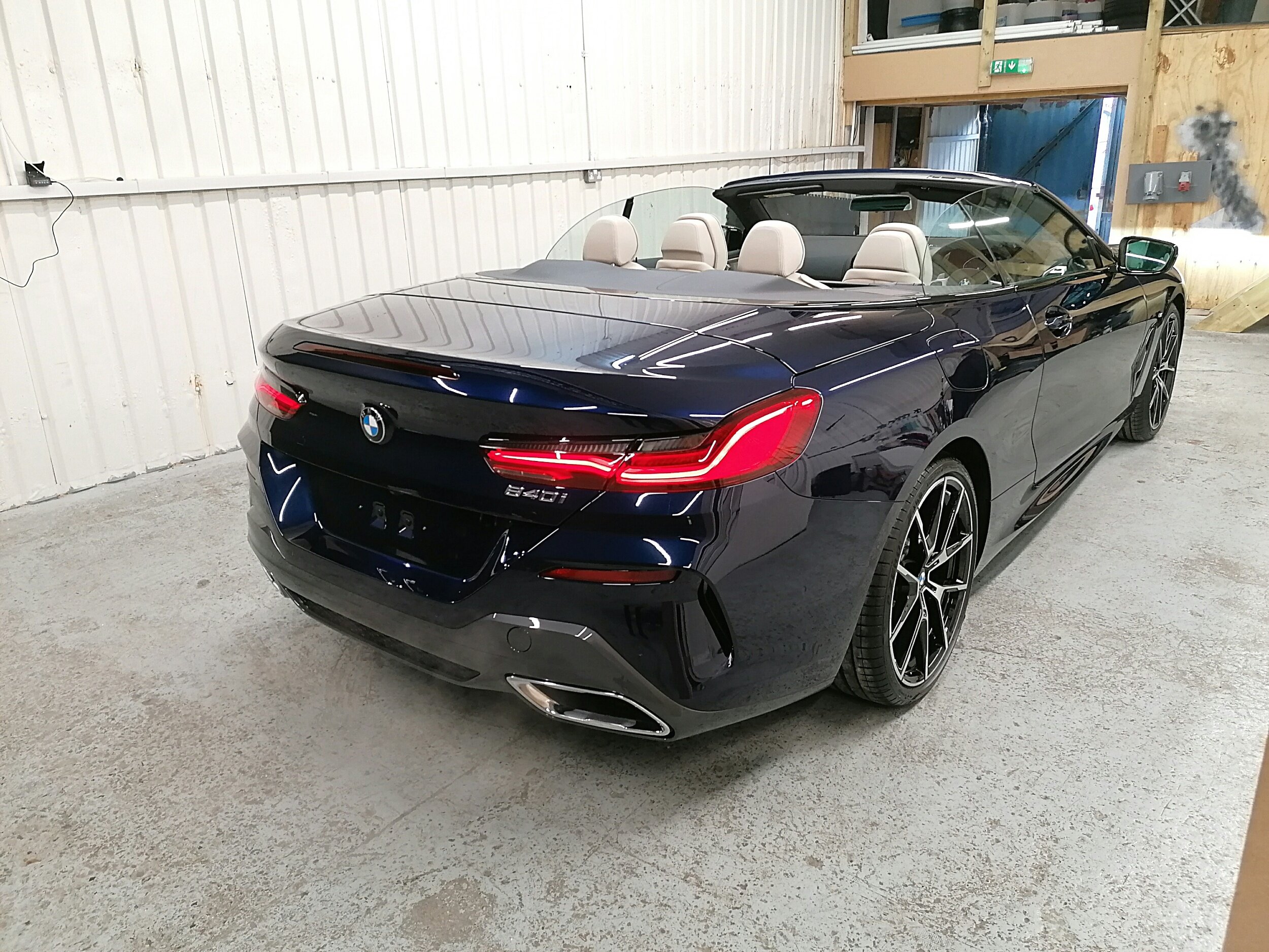 bmw 8 Series CAR DETAILING & Ceramic Coating Paint Protection Service in London 