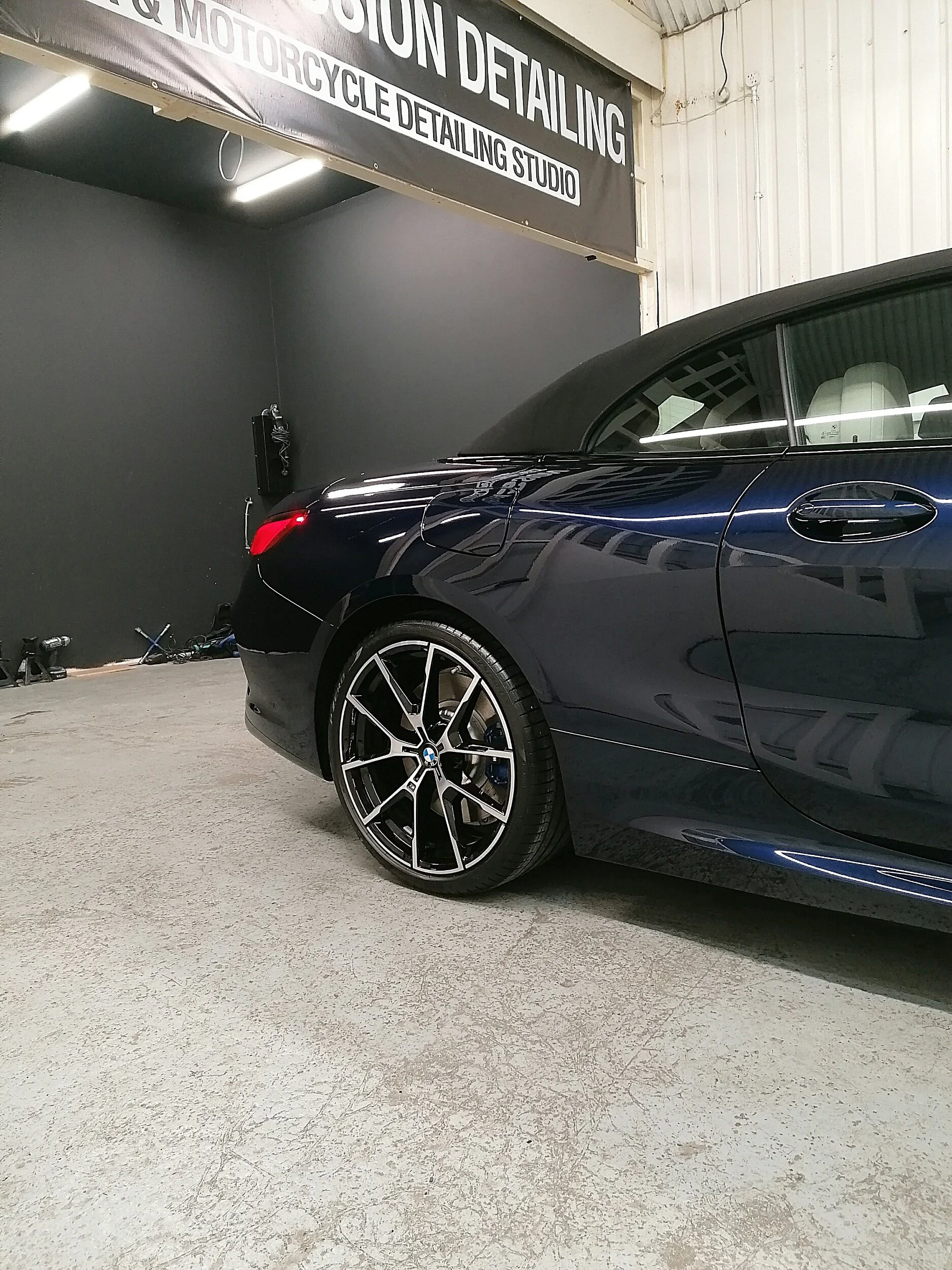 bmw 8 Series CAR DETAILING & Ceramic Coating Paint Protection Service in London 