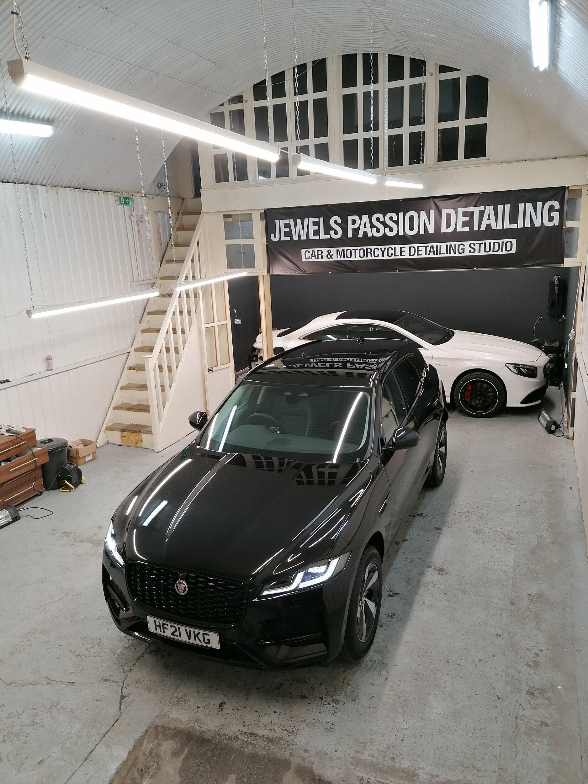 Jaguar F Type Brand New CAR DETAILING & Ceramic Coating Paint Protection Service in London 