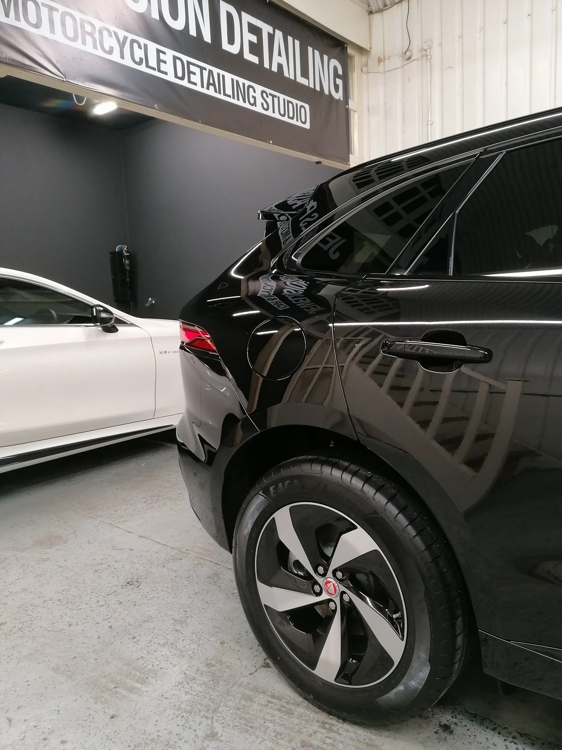 Jaguar F Type Brand New CAR DETAILING & Ceramic Coating Paint Protection Service in London 