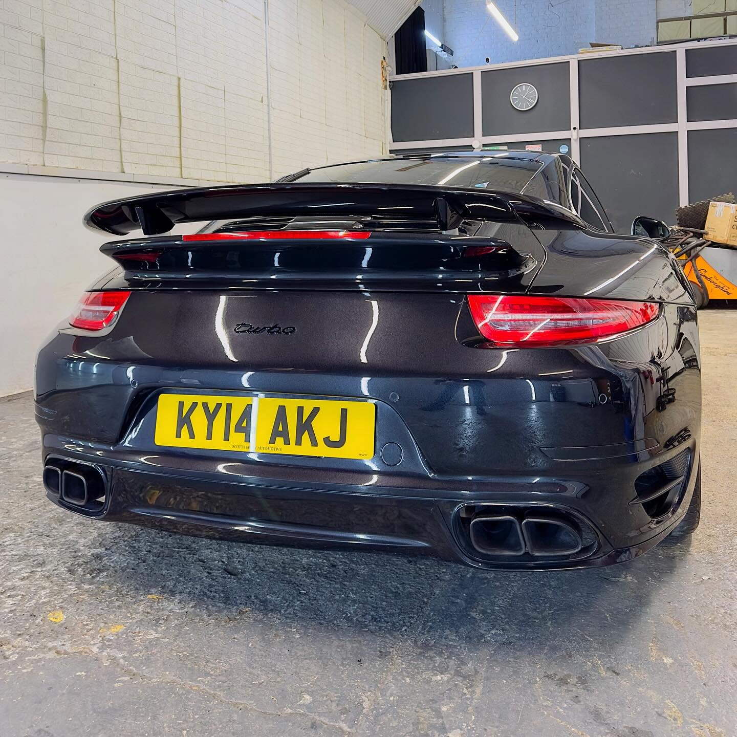 Porsche 911 Turbo recently purchased by our client and he wanted it perfected and ceramic protected. 

We fully detailed the interior &amp; exterior including a full paint correction prior to applying Gtechniq ceramic coating to the full interior &am