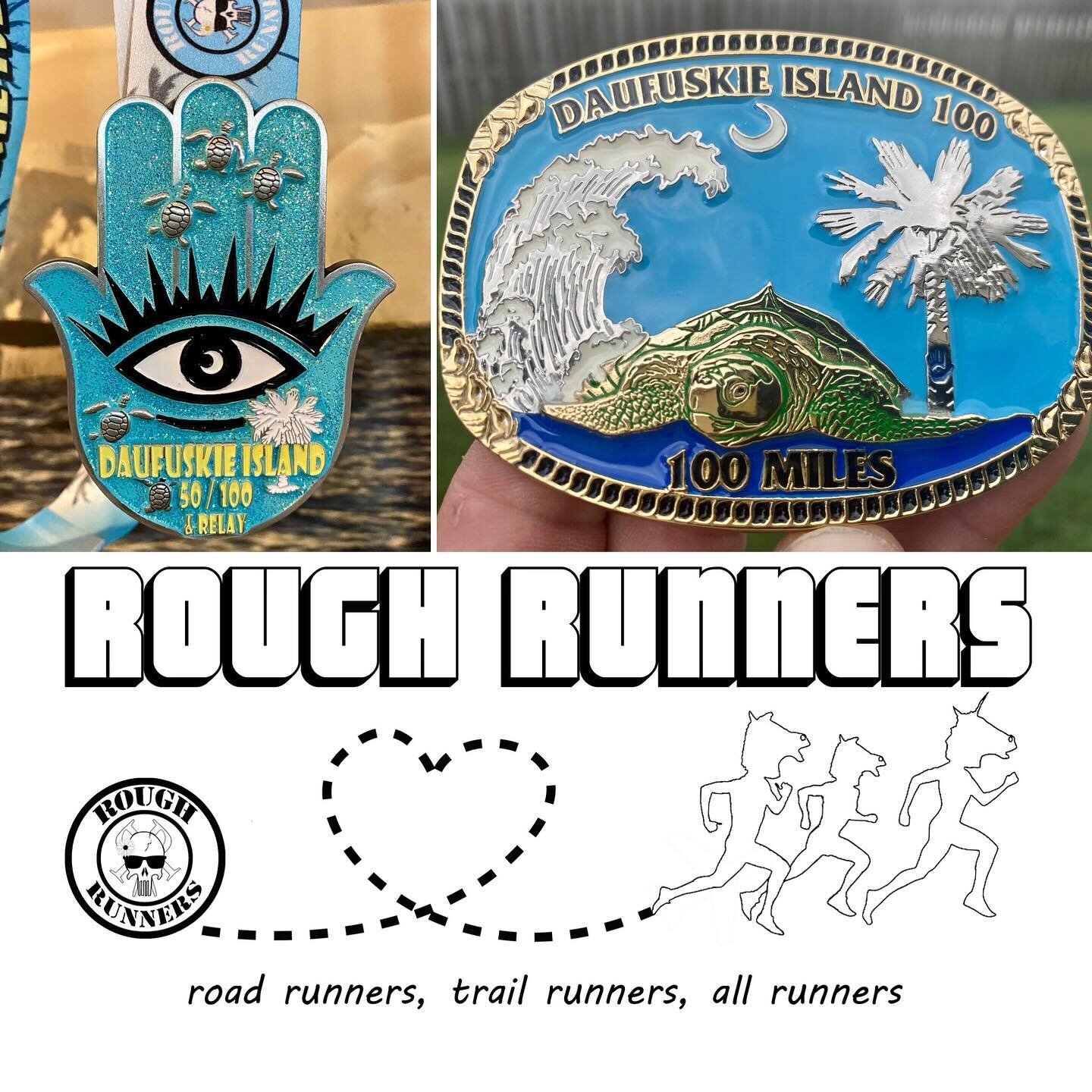 Happy Hump Day!
We welcome each of you to the Rough Runners family and, to the Daufuskie Island Marathon and 100 miler! Thank you for entrusting your running journey with us! We cannot wait to see you at the races below!
Please let us know if you hav