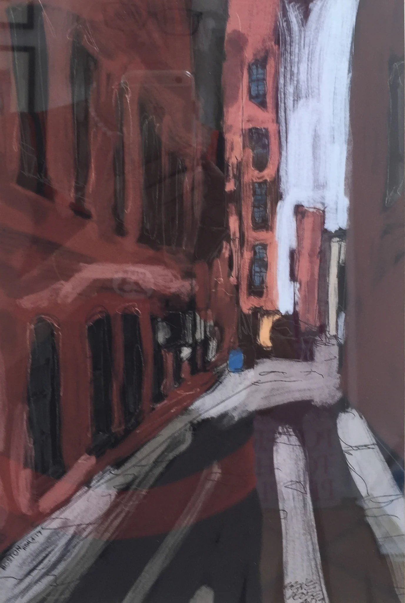 Boston Back Alley. Gene House