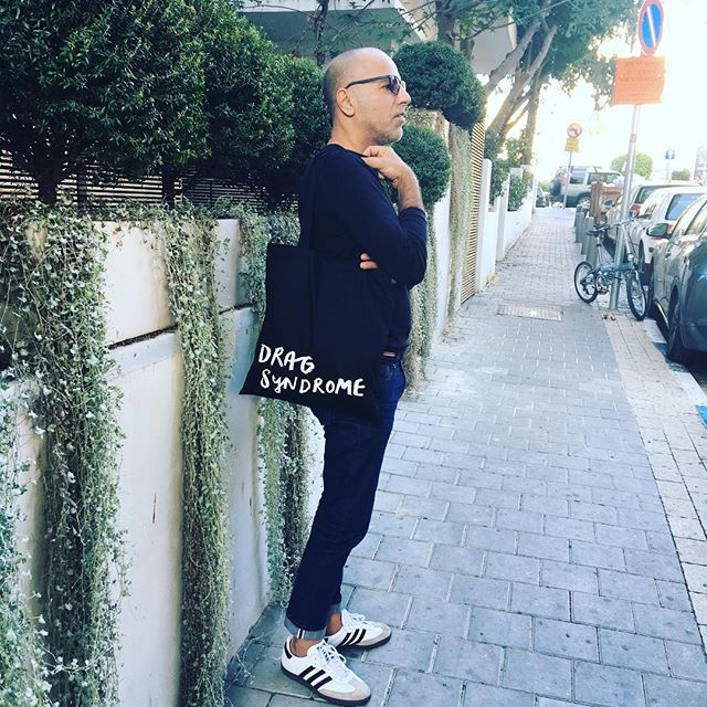 #dragsyndrome tote bag spotted in #telaviv get yours from our website!