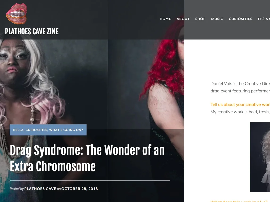Plathoes Cave Zine Drag Syndrome: The Wonder of an Extra Chromosome >>>