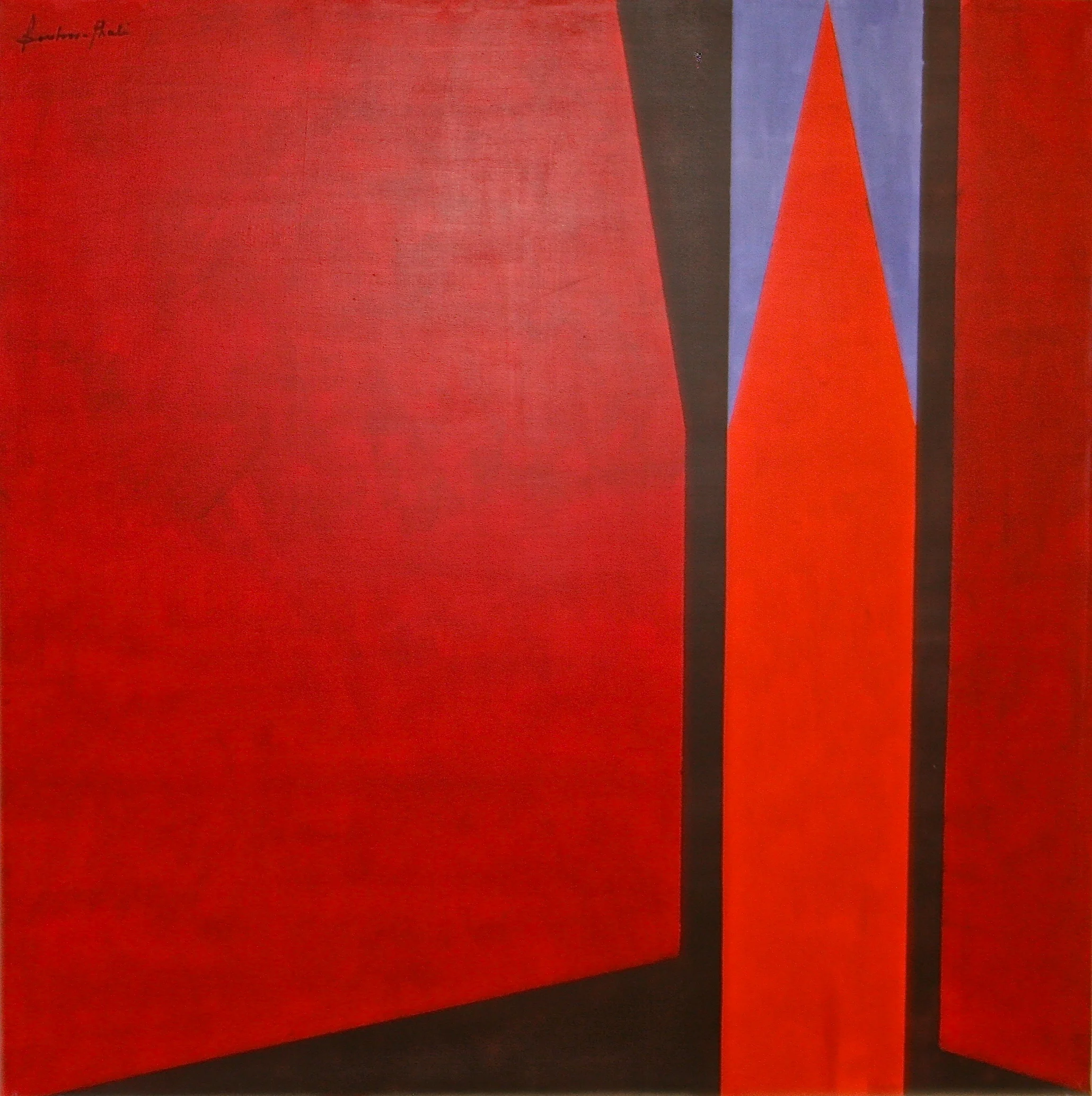    Sharp   2010 acrylic on canvas 39.5 x 39.5 inches 