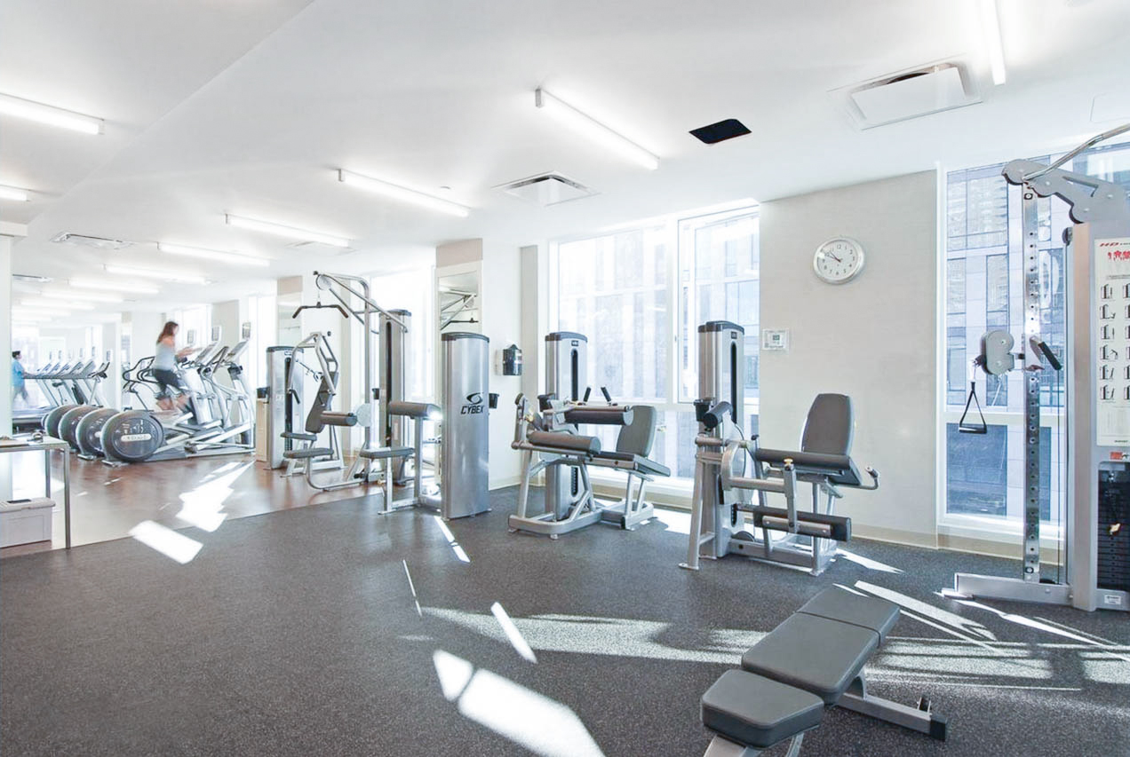 Work out in the state-of-the-art Fitness center