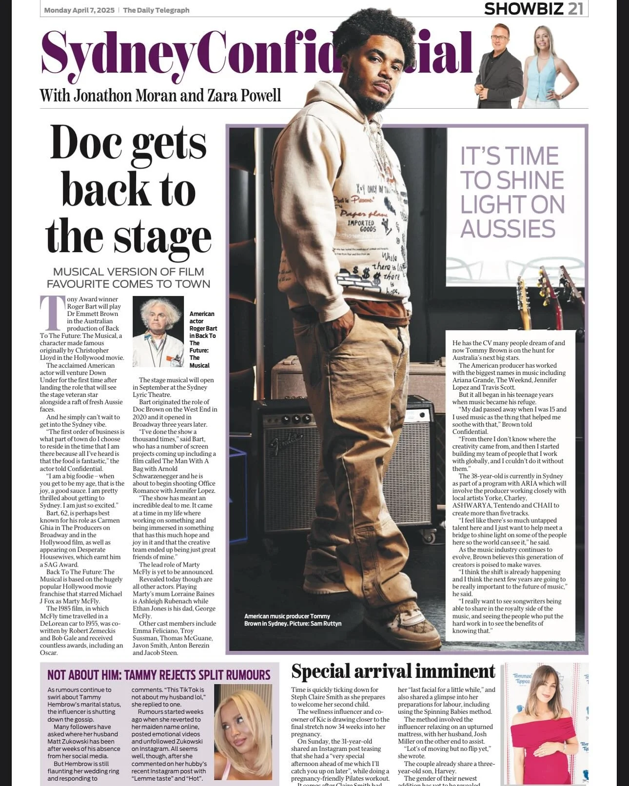 @rogerbartofficial 🚨🚨BTTF COMING TO SYDNEY IN OCTOBER! Hamburg in early 2026, and currently playing in TOKYO! #fyp #musicaltheater #musical #songwriting #backtothefuture #bttfthemusical #bttf #discover #australia #travel #news #announcement