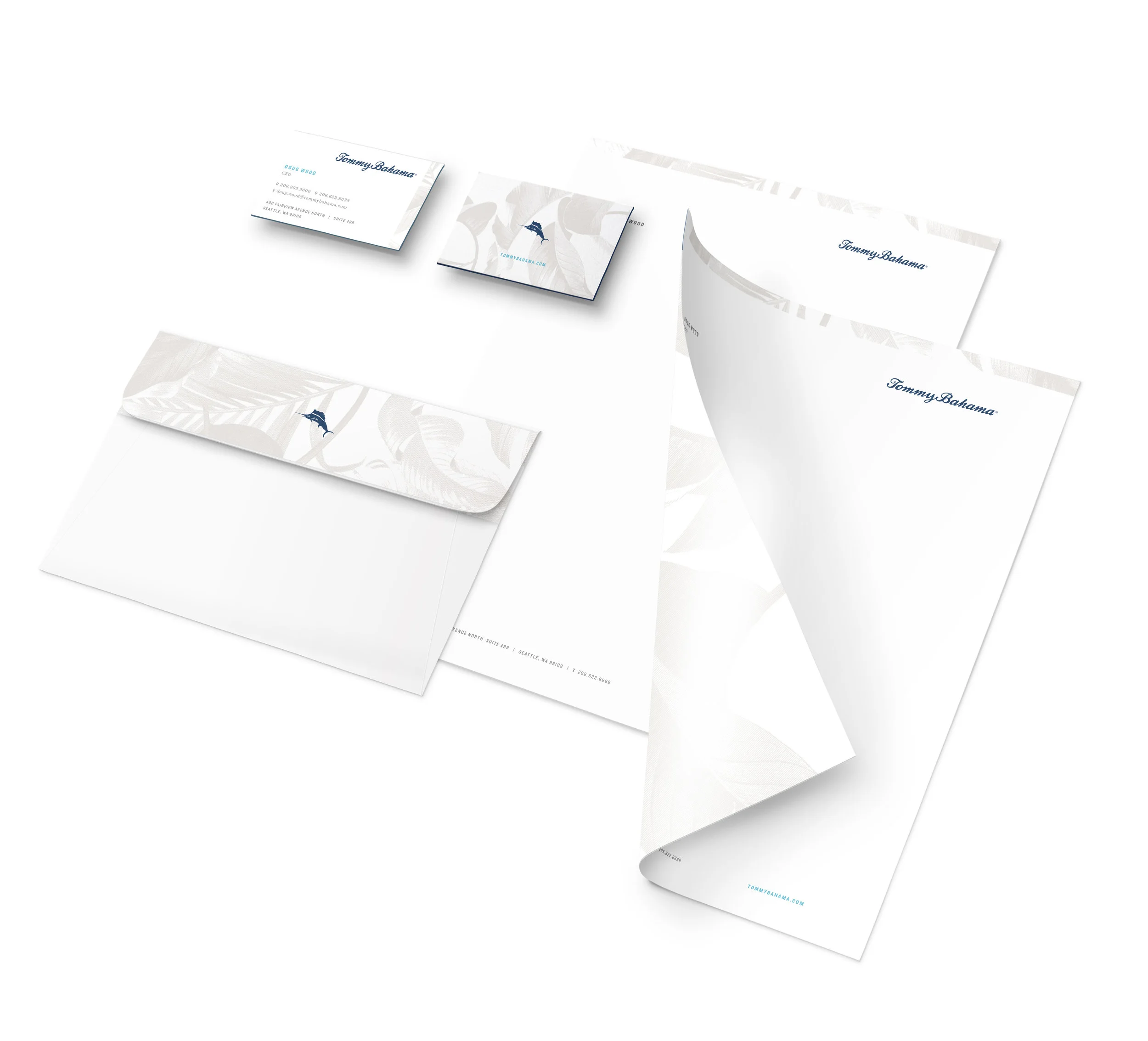 TOMMY BAHAMA :: CORPORATE STATIONERY