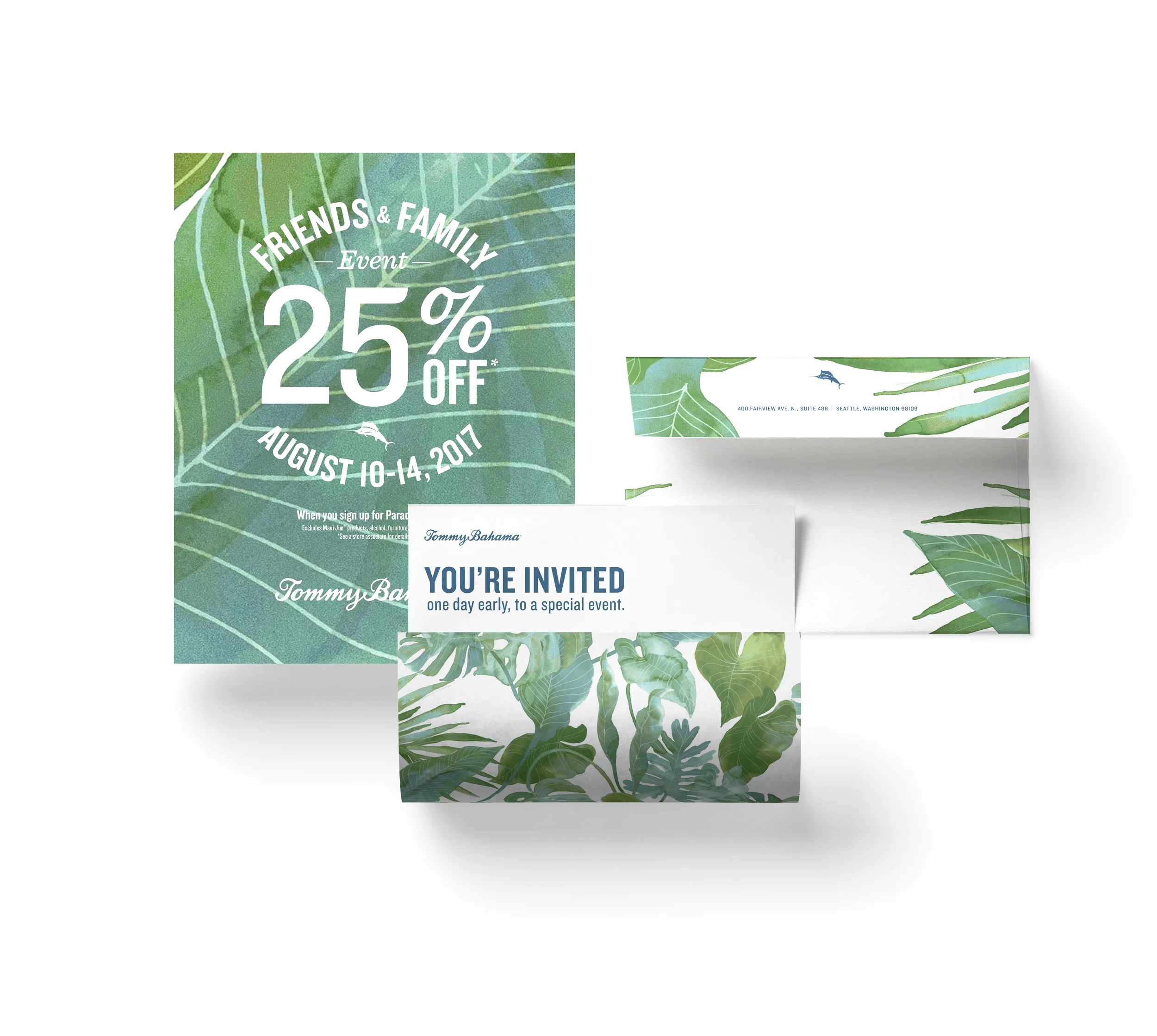 Friends + Family 2017 :: PRINT COLLATERAL