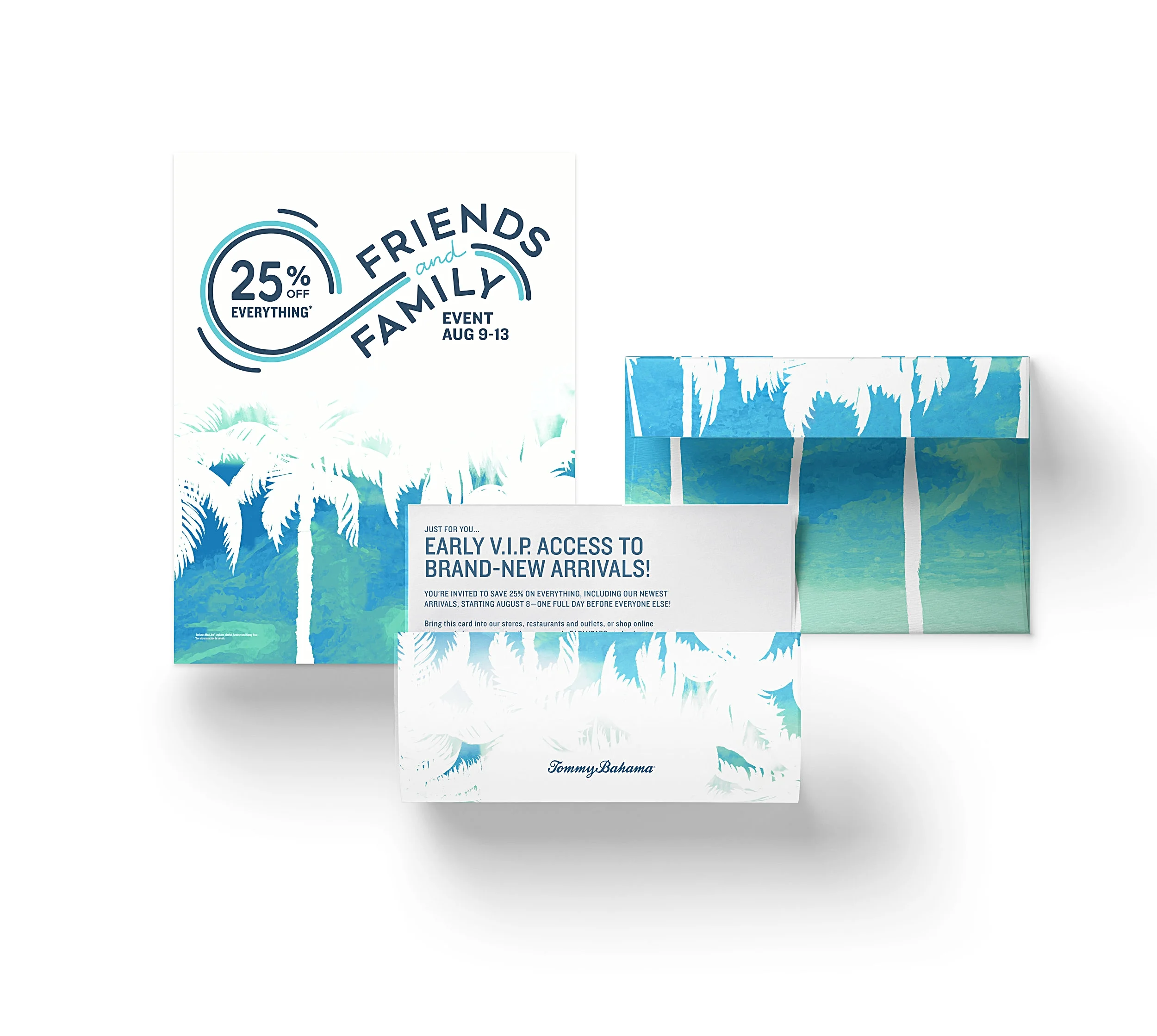 Friends + Family 2018 :: Print Collateral