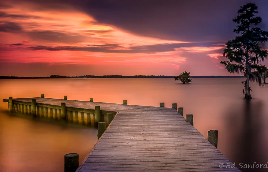 Summer Evening on The Chowan