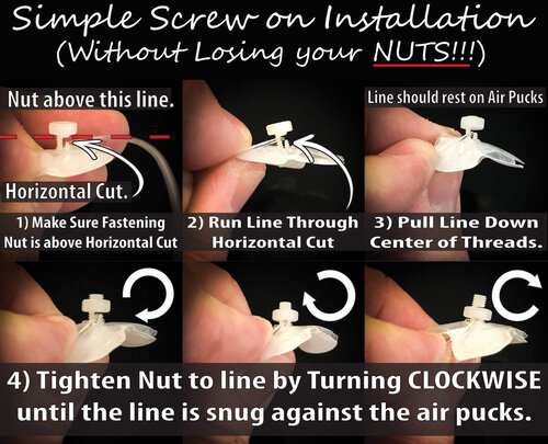 GHOSTECH Screw on Strike Indicator Attachment Instructions