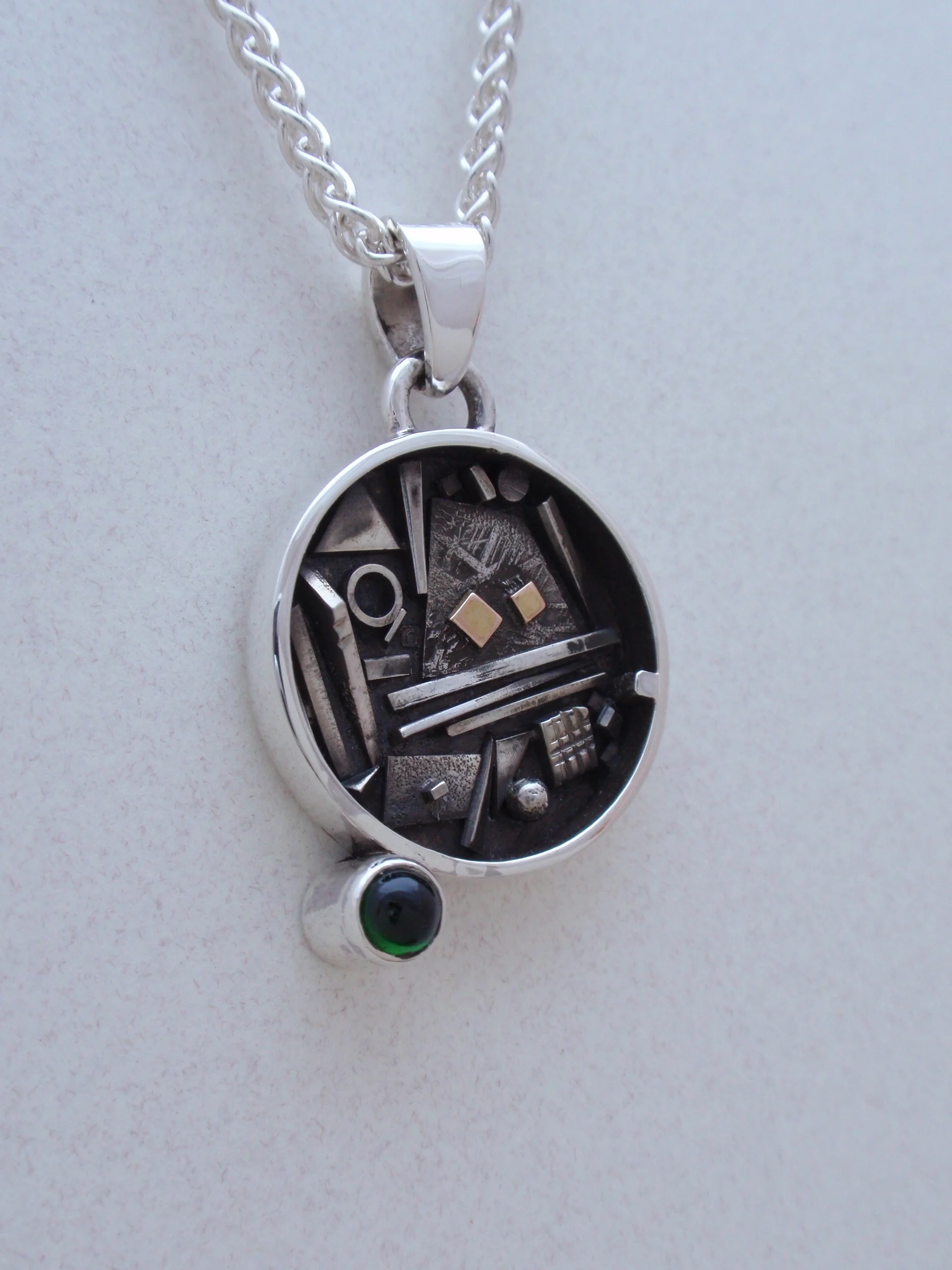 Amy Cooper-tourmaline mixed metal pendant #1A.jpg