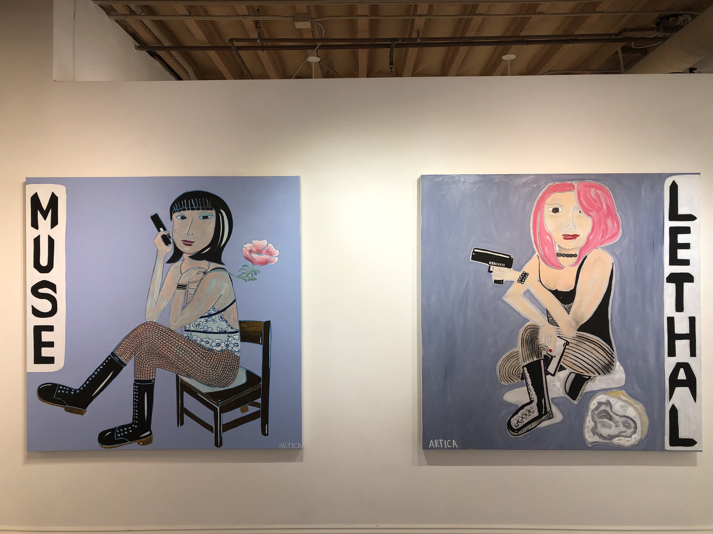 Artica - Feminist Series on View at Zago Gallery