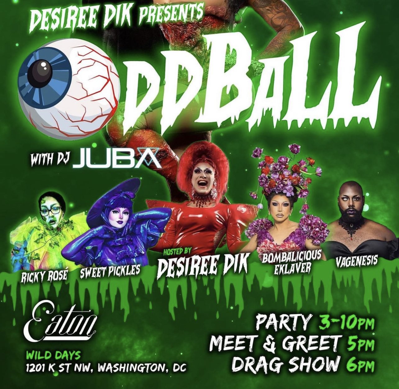 Desiree Dik Presents ODDBALL With DJ June