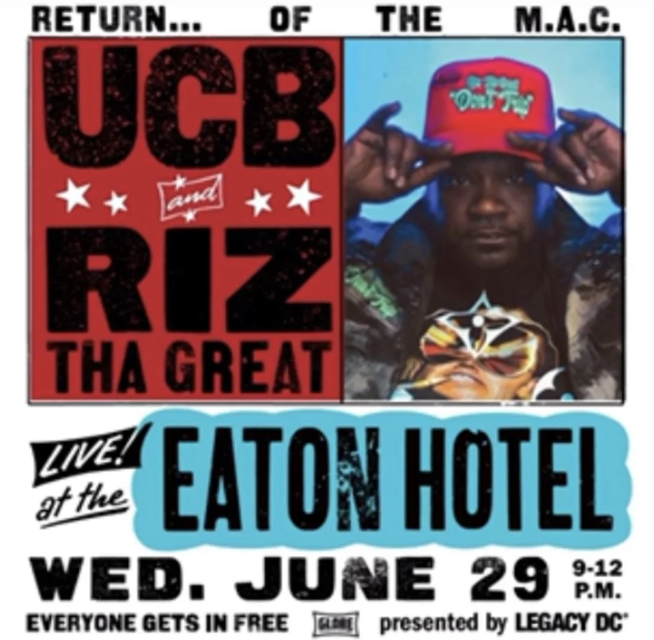 Return of the M.A.C: UCB and RIZ THA GREAT