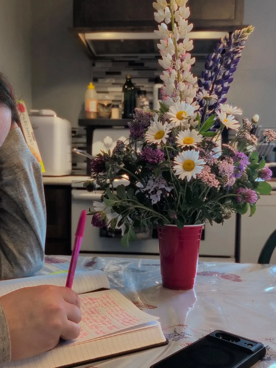 Planning never stops around here. Took a break to pick some wild flowers from our property @themorningstarmanor before returning to planning more of the stories. 

#author #newfoundland #originalcharacter #novelprep #authorcommunity #authorgram #unsp