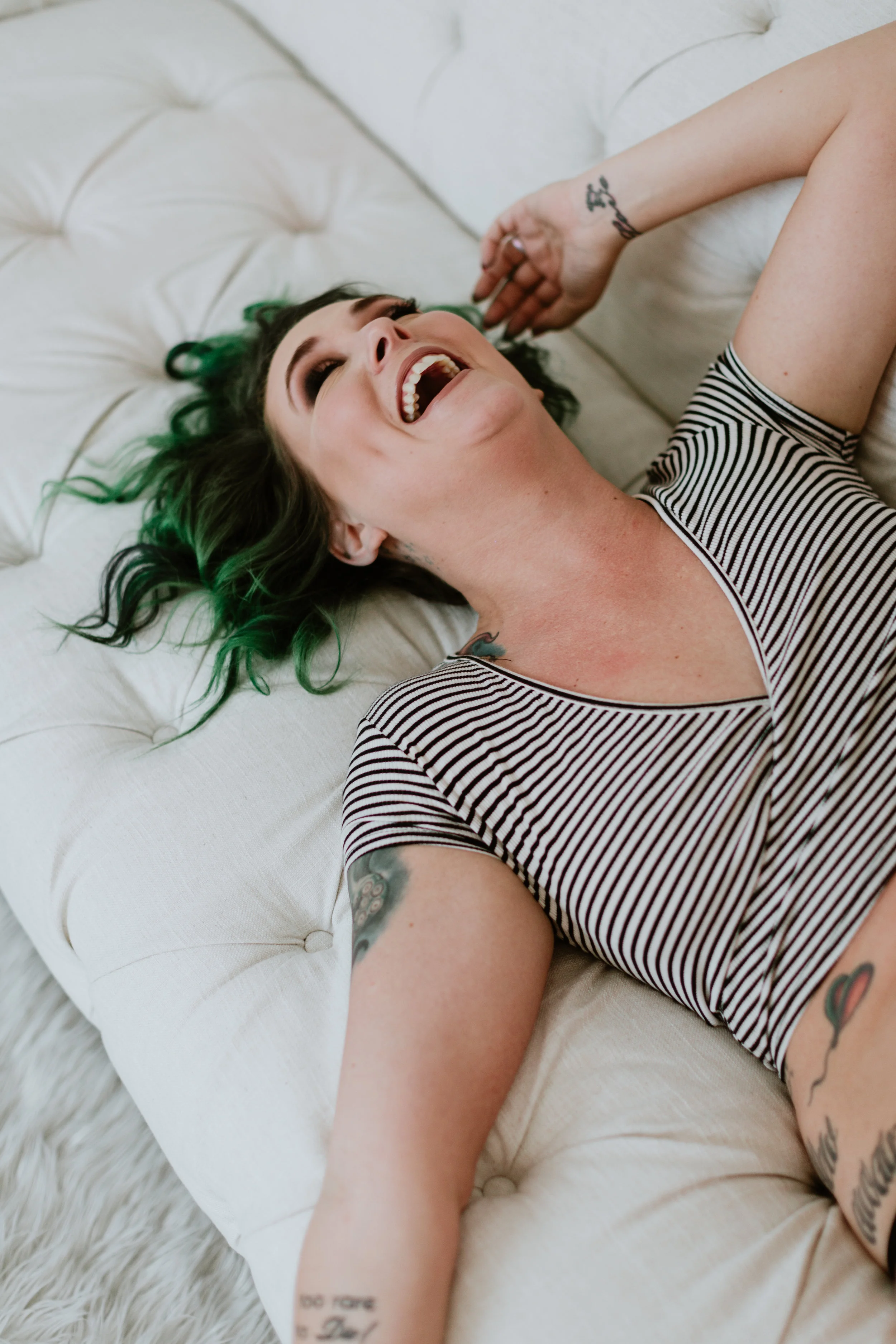 Body Positive Boudoir- Tattoos- Raleigh
