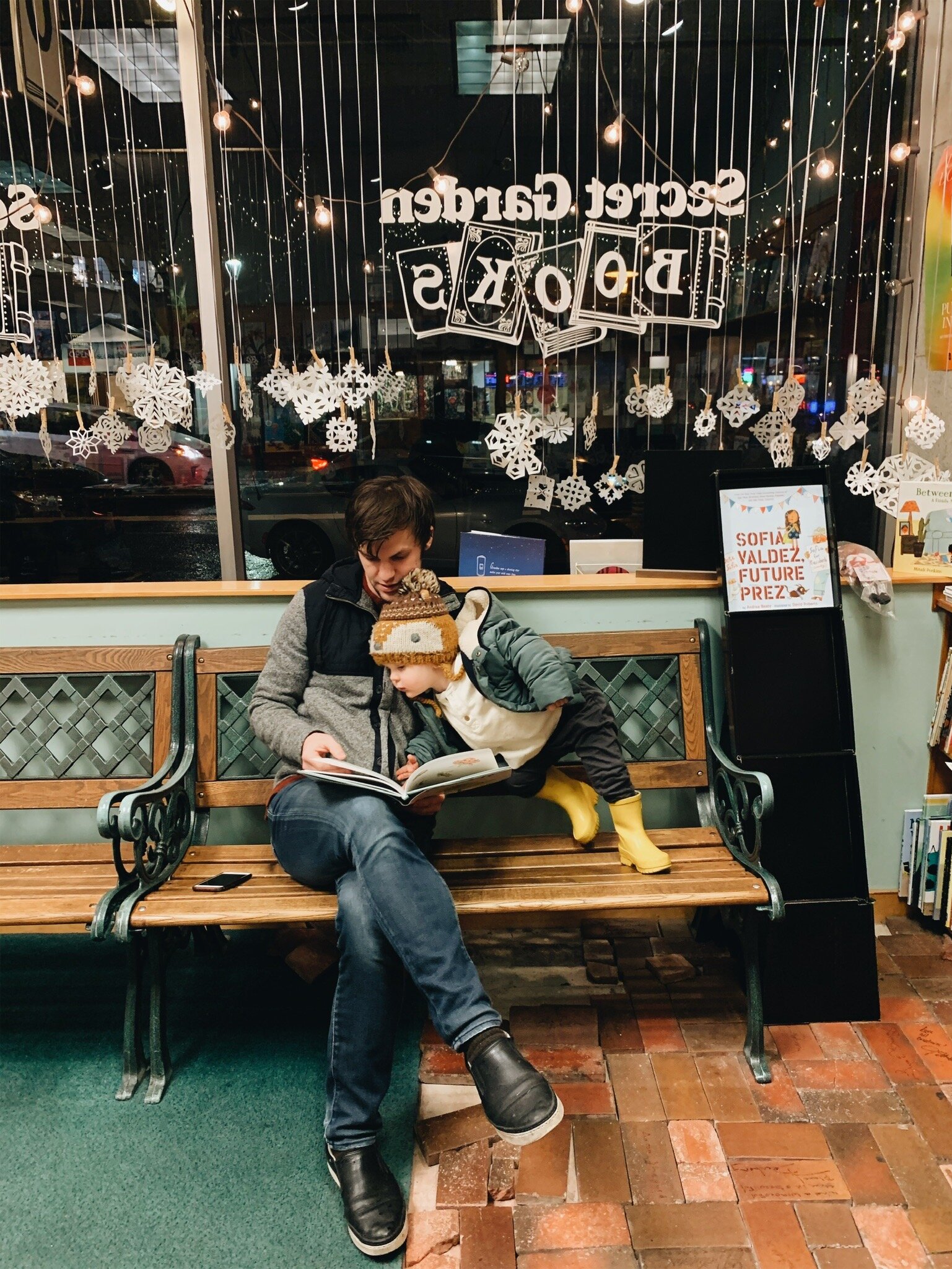  Reading at bookstores together &lt;3 