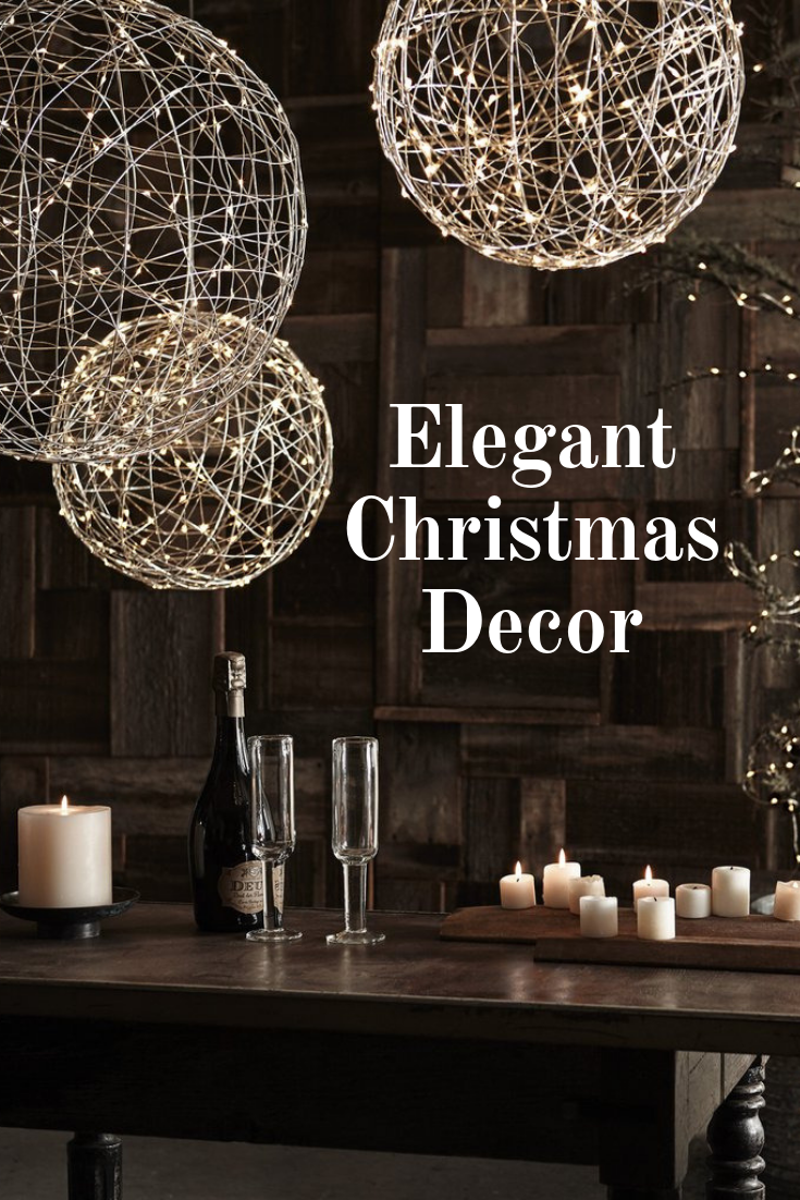 Thiết kế christmas decor elegant đầy sang trọng và lịch thiệp cho mùa ...