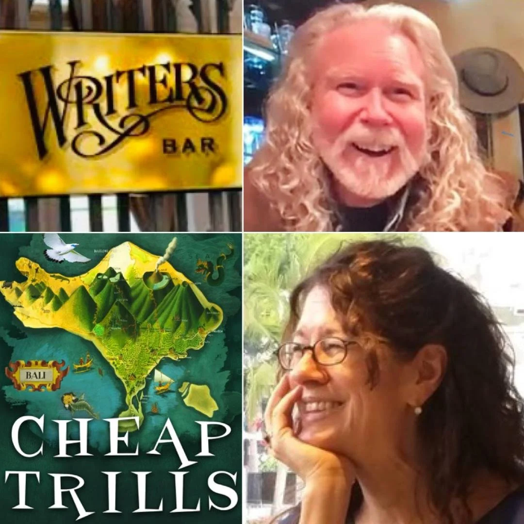 Thrilled to be back with Baron R. Birtcher on THE WRITERS BAR to talk about CHEAP TRILLS.