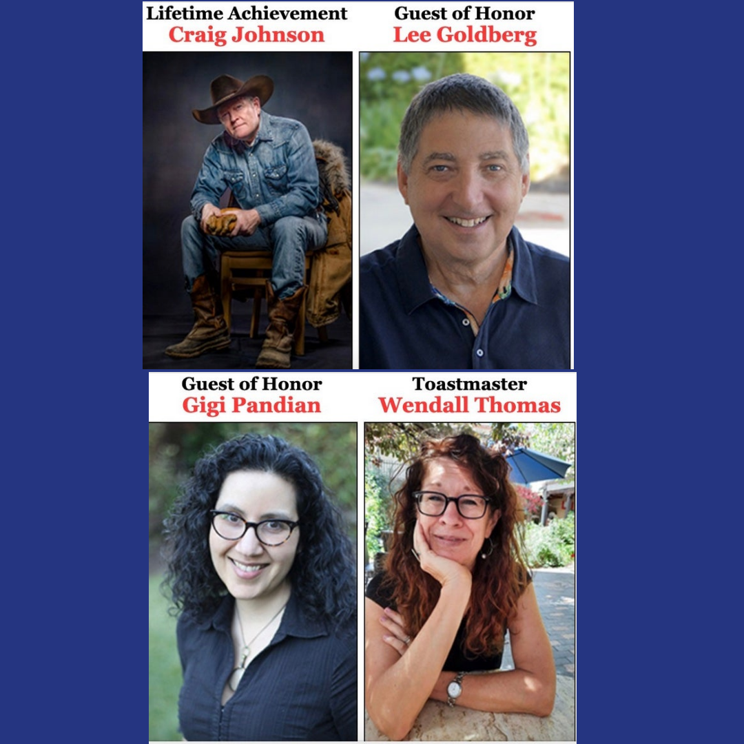 I've been asked to be Toastmaster for Left Coast Crime 2027 in Santa Fe.